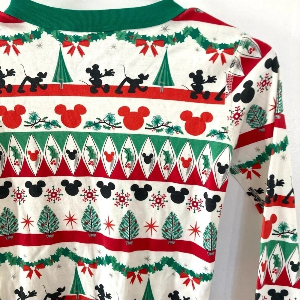 Hanna Andersson‎ Disney Christmas Pajama Top 140 10 - Picture 4 of 5